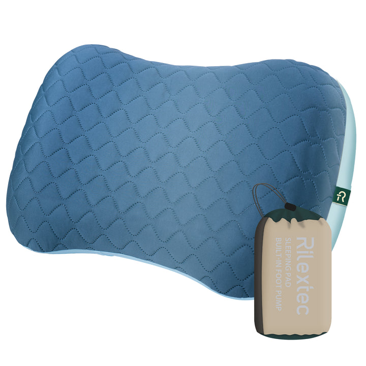 Rilextec Camping Pillow Inflatable Travel Pillow For Hiking Backpacking